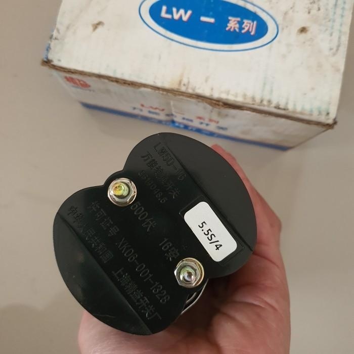 SELECTOR SWITCH MESIN MILLING / SAKLAR 16A 500VAC LW5 D-16 5.5S/4