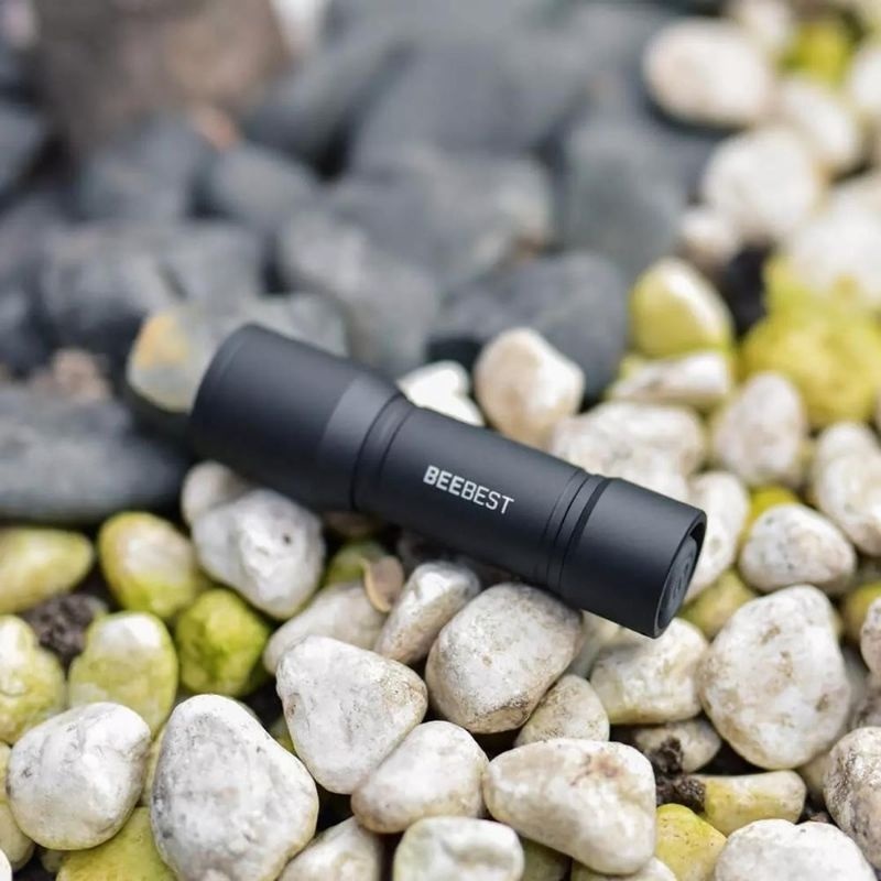 BEEBEST Senter EDC Flashlight Waterproof 250 Lumens