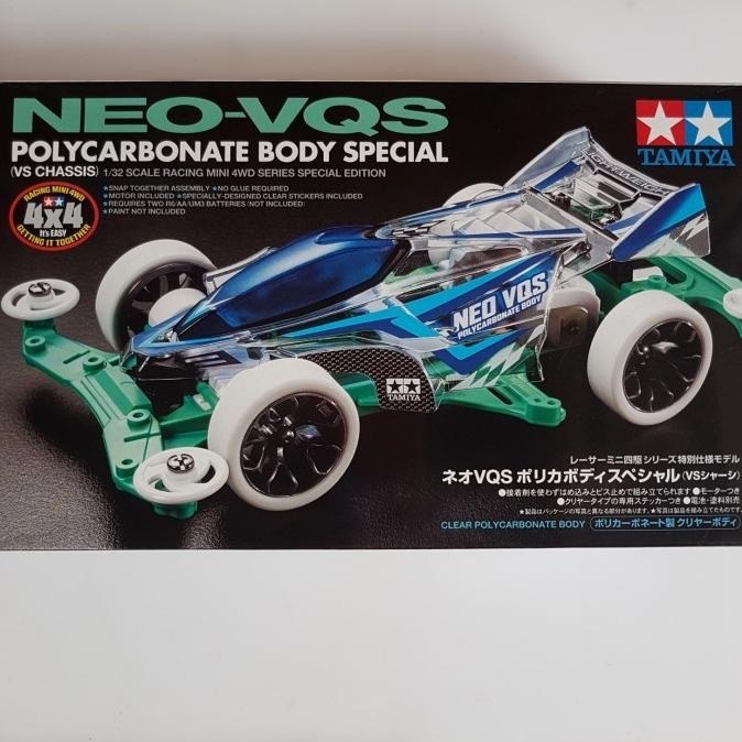 tamiya 95633 neo vqs polycarbonate body special (velg y spoke carbon.)