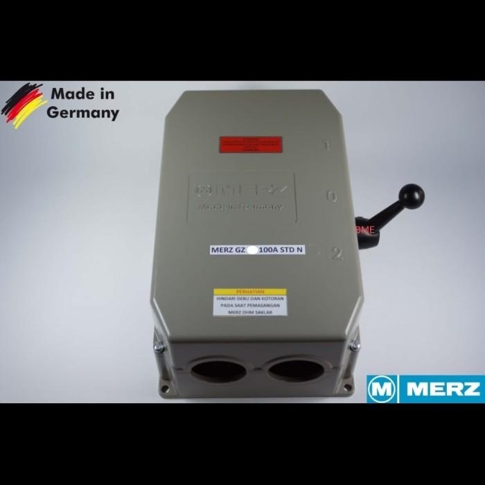 MERZ COS OHM SAKLAR GZ 4P 40A 63A 100A ON-OFF-ON GERMANY (STANDAR N)