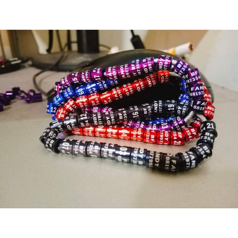 RING/CINCIN PERKUTUT/PUTER/DERKUKU/JALAK CUSTOM NAMA