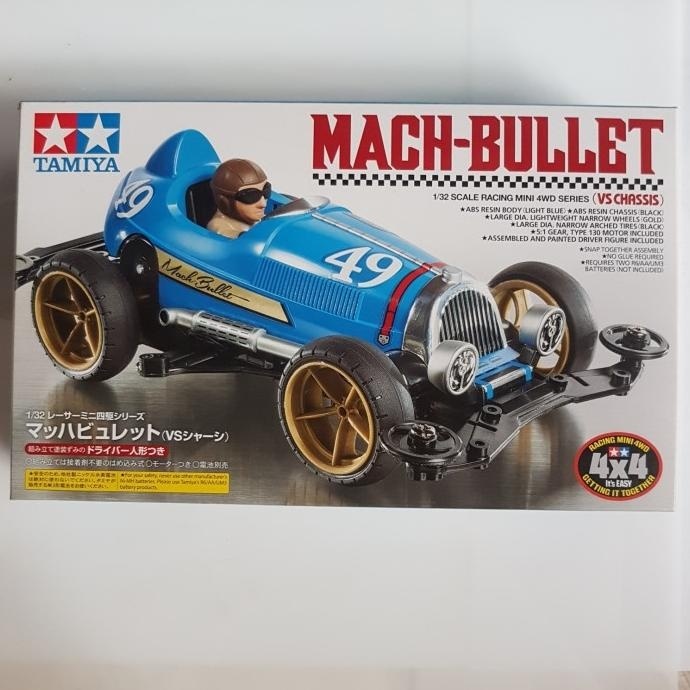 tamiya mach bullet vs chassis