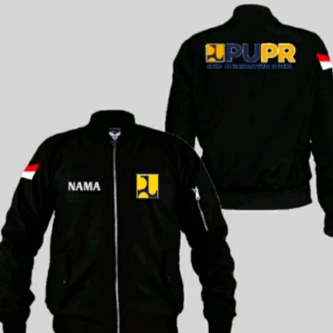 TERBARU JAKET BOMBER PUPR JAKET PEKERJAAN UMUM JAKET PUPR JAKET DINAS PUPR 