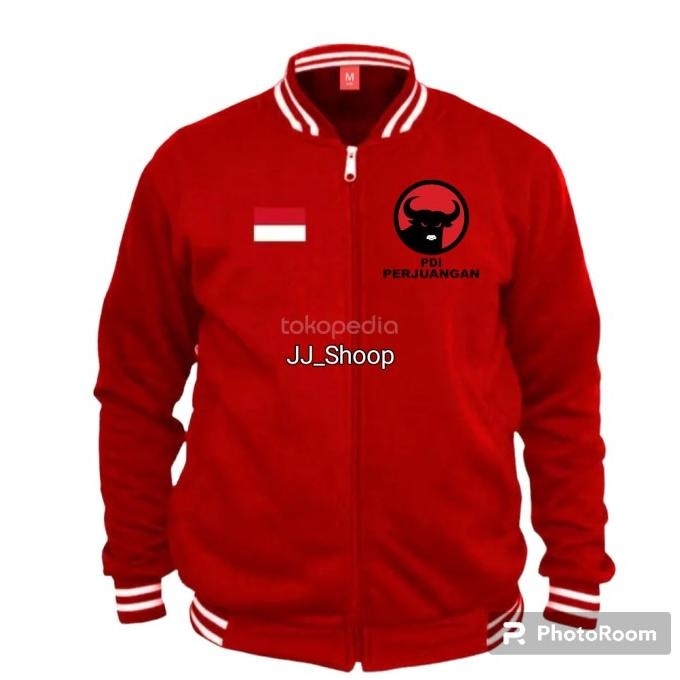 BIG SALE JAKET PDIP PERJUANGAN  VARSITY JAKET PDIP PERJUANGAN JAKET PARTAI 