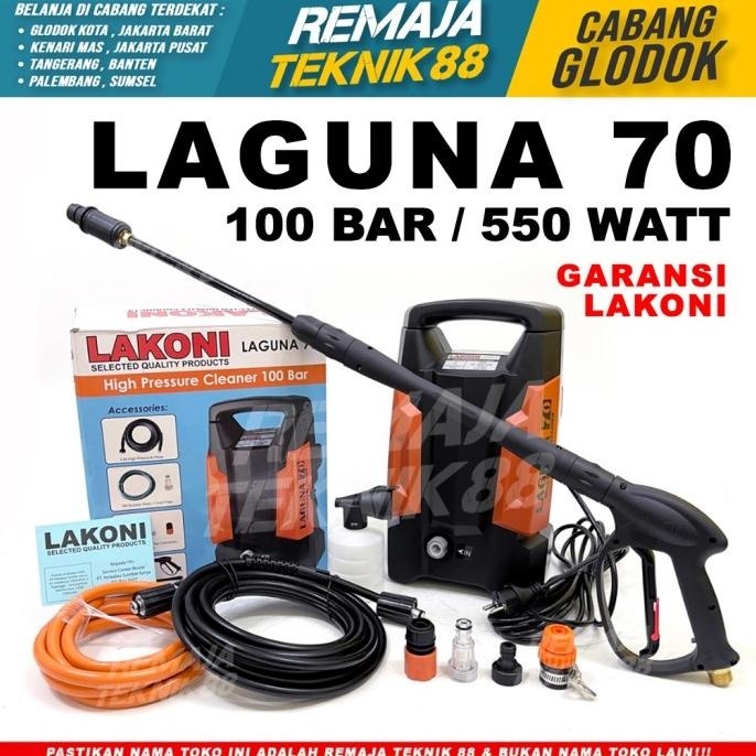 MESIN STEAM LAKONI LAGUNA 70 / ALAT CUCI AC MOBIL MOTOR / JET CLEANER