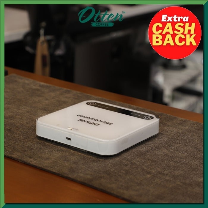 DIFLUID - MICROBALANCE COFFEE SCALE - TIMBANGAN KOPI DIGITAL (WHITE)