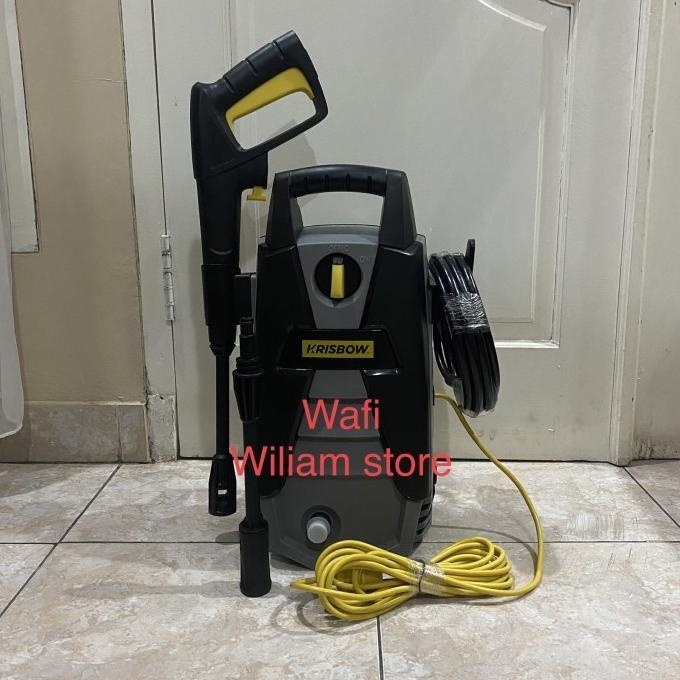 KRISBOW ALAT MESIN STEAM CUCI MOBIL DAN MOTOR BERTEKANAN 100 BAR