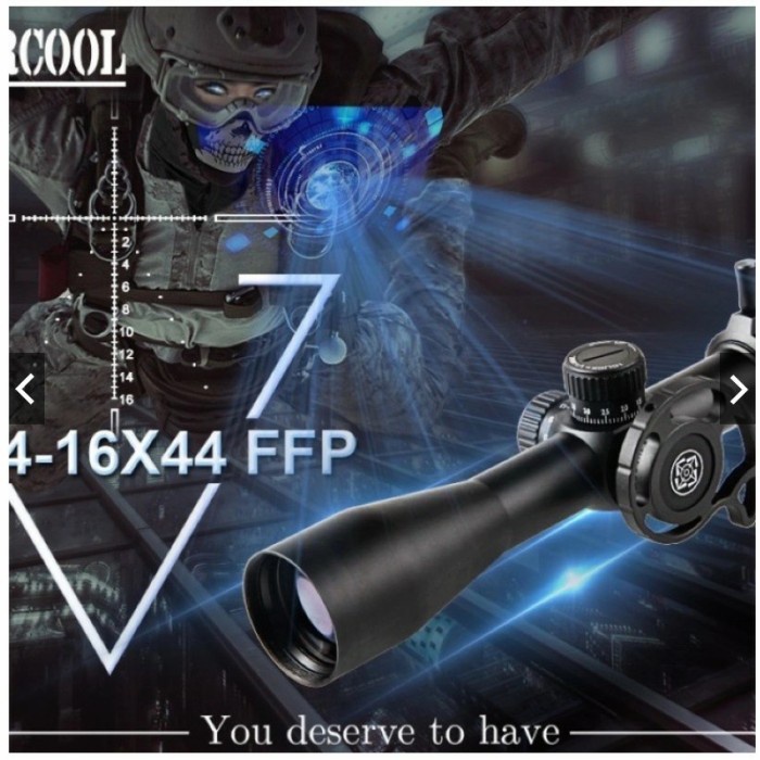 ✅Baru Telescope Marcool Assailant 4-16X44 Sf Ffp Terbatas