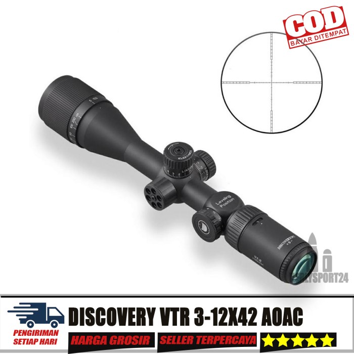 ✅Baru Telescope Discovery Vtr 3-12X42 Aoac Discovery 3-12X42 Aoac Termurah Terbaru