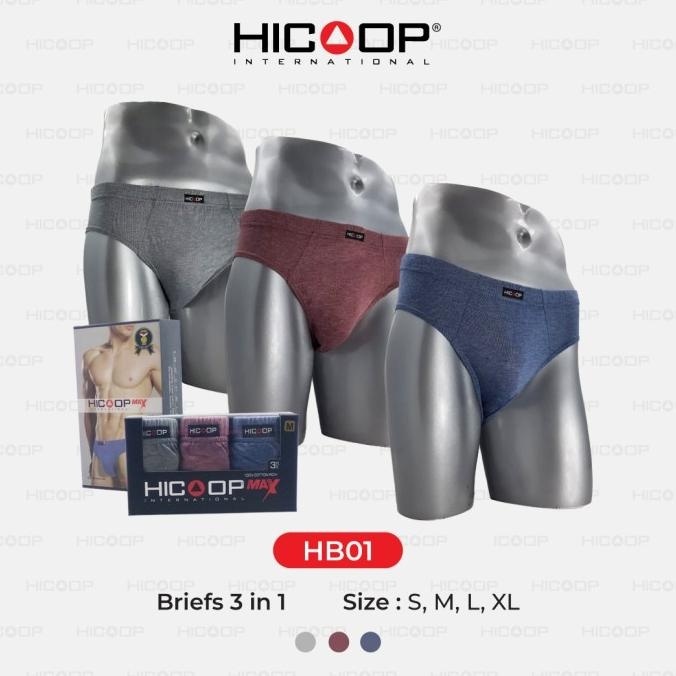 Celana dalam pria dewasa Hicoop men HB-01