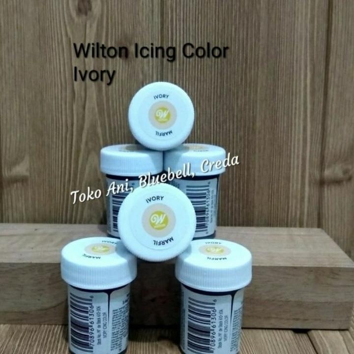 

Wilton Icing Color Ivory , Botol 1 Oz / Pewarna Makanan, Icing Wilton : Ivory , Kemasan 1 Oz ( 04-0-0040 )