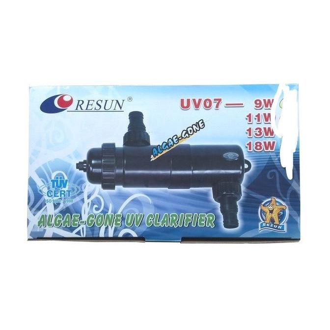 Aquarium Kolam Ikan Lampu Uv Resun Uv07 55 Watt Alga Gone Uv Clarifier