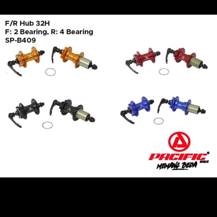 [Original] Hub Freehub Sepeda Pacific F/R 32 Hole Jangkrik Sp - B409 Diskon