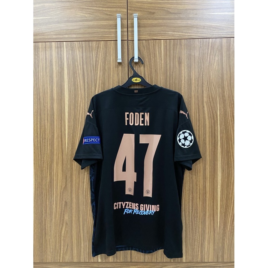 ✅Baru Jersey Original Manchester City Away 2020/2021 Foden #47 Berkualitas
