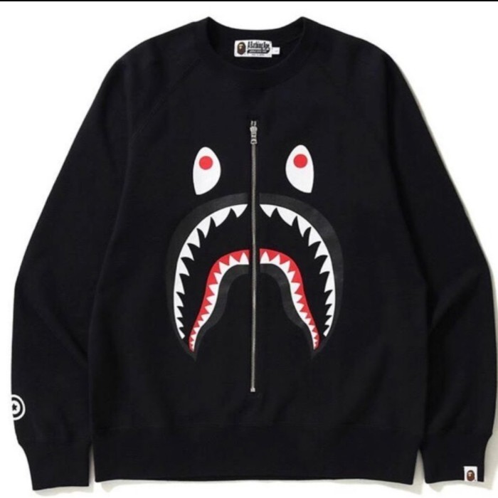 ✅New Jaket Bape Shark Original / Sweater Bape Shark / Hoodie Bape Shark Limited