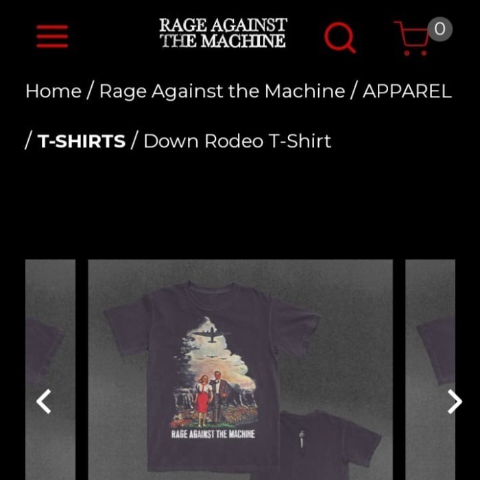 ✅New Kaos Band Rage Against The Machine Ratm Down Rodeo Original Terbatas