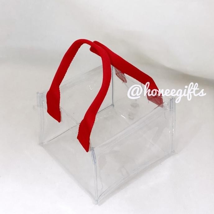 

New Tas Hampers Box Kue 20Cm 2Tingkat Cake Lebaran Imlek Natal Toples Bag Berkualitas