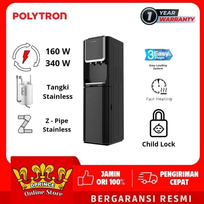 POLYTRON PWC615X DISPENSER GALON BAWAH PWC 615 KOMPRESOR PS-PWC615X