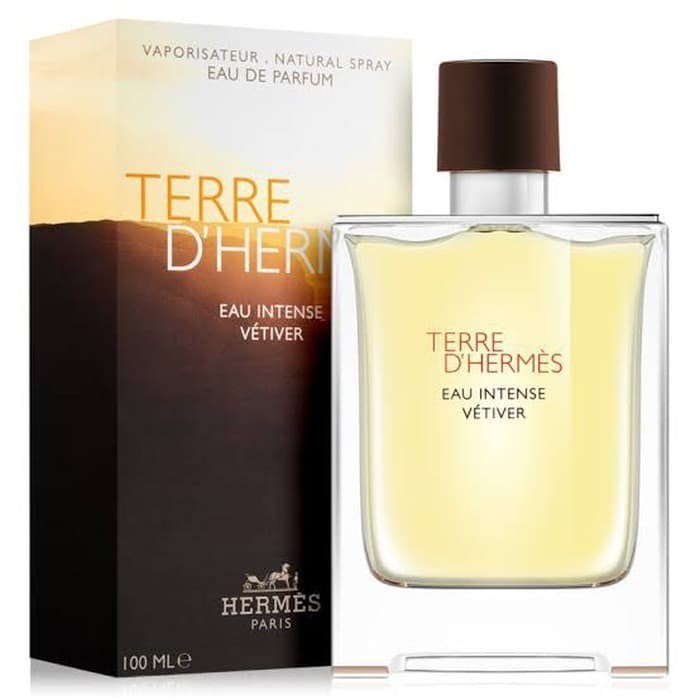 ✅New Ori Original Parfum Hermes Terre D Hermes Eau Intense Vetiver 100 Ml Edp Diskon