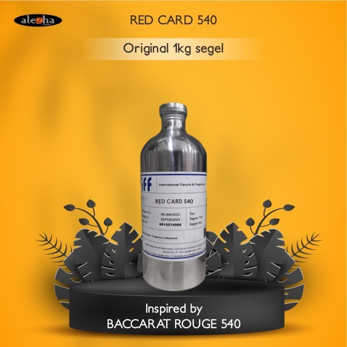 ✅New Ori Bibit Parfum Murni Red Card 540 / Baccarat Rouge 540 Iff 1Kg Segel Terbatas