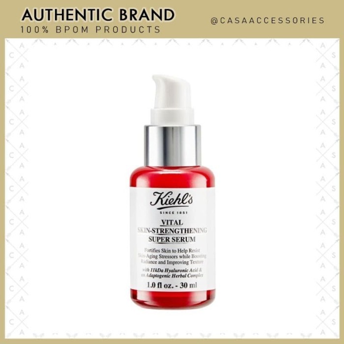 ✅New Ori Kiehl'S Kiehls Vital Skin Strengthening Super Serum - 30Ml Berkualitas