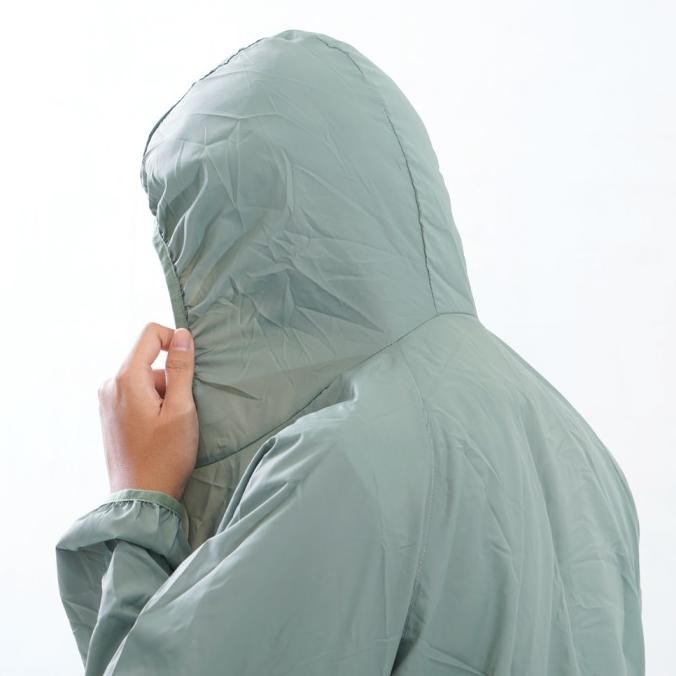 TERBARU ATARU UKURAN M JAKET FOLDABLE LIGHTWEIGHT - HIJAU 