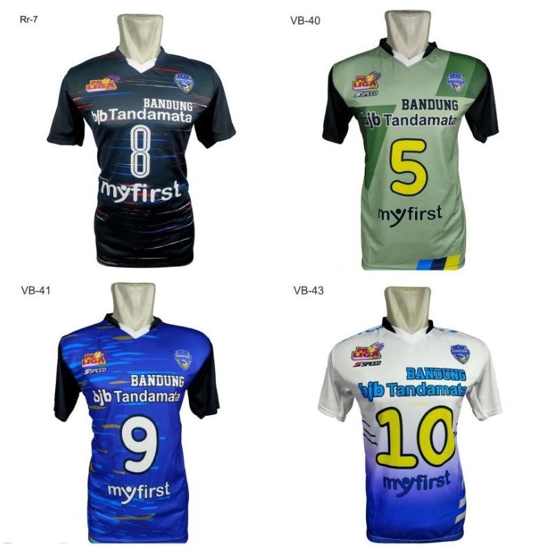 PROMO COD baju jersey voli volly proliga terbaru 2022 / baju jersey voli volly bandung bjb tandamata