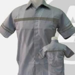 Best Sales Baju Kerja Kemeja Lengan Pendak/Baju Kemeja Pabrik American Driil Terbaik