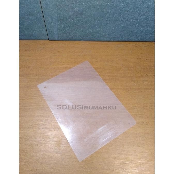 New - Per 1 meter Fiber Tutup Pagar POLOS BENING 05 Opal Plastik Flat .,