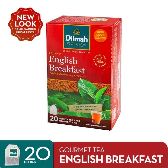 

Hot Sale - Dilmah Gourmet Tea English Breakfast - Teh Celup !!