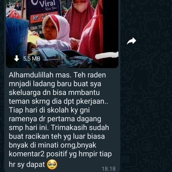 

Flash Sale - teh raden 500 gr .,