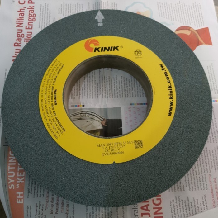 ✅Sale Tk Batu Gurinda Kinik Grinding Wheel Gc 12' X 11/2 X 5 Gc 80Jv1A Terbatas