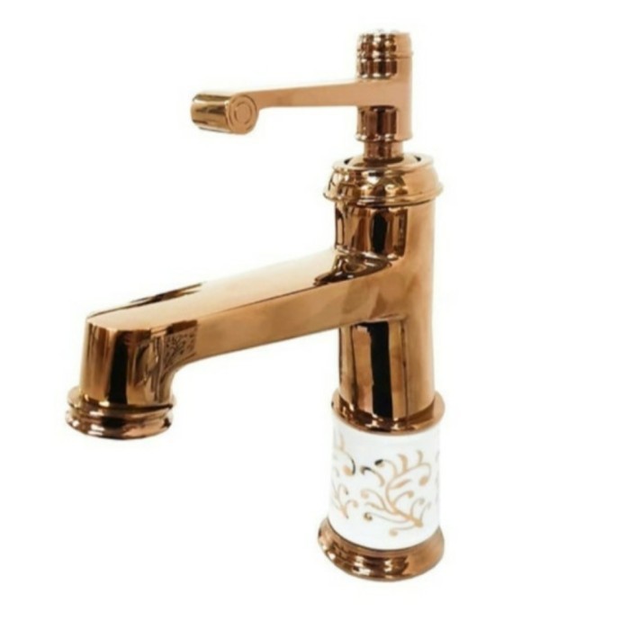✅Termurah Kran Wastafel Classic Rose Gold/Kran Air Wastafel Antik/Kran Murah Berkualitas