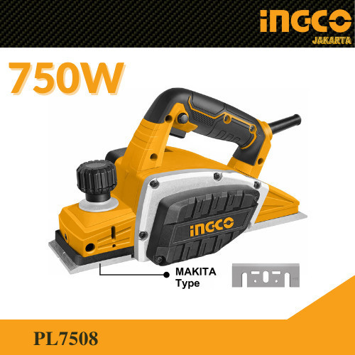 ✨New Ori Mesin Serut Ketam Kayu 750W Electric Planer Ingco Pl7508 Sugu Pasah Limited