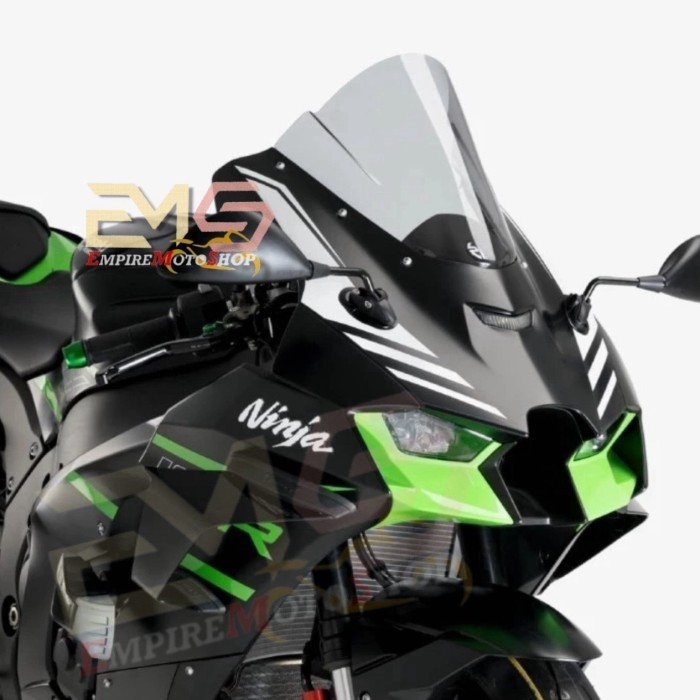 [New] Puig Windshield Zx10R Zx 10 R Zx 10R 2021 Up Visor Windscreen Berkualitas