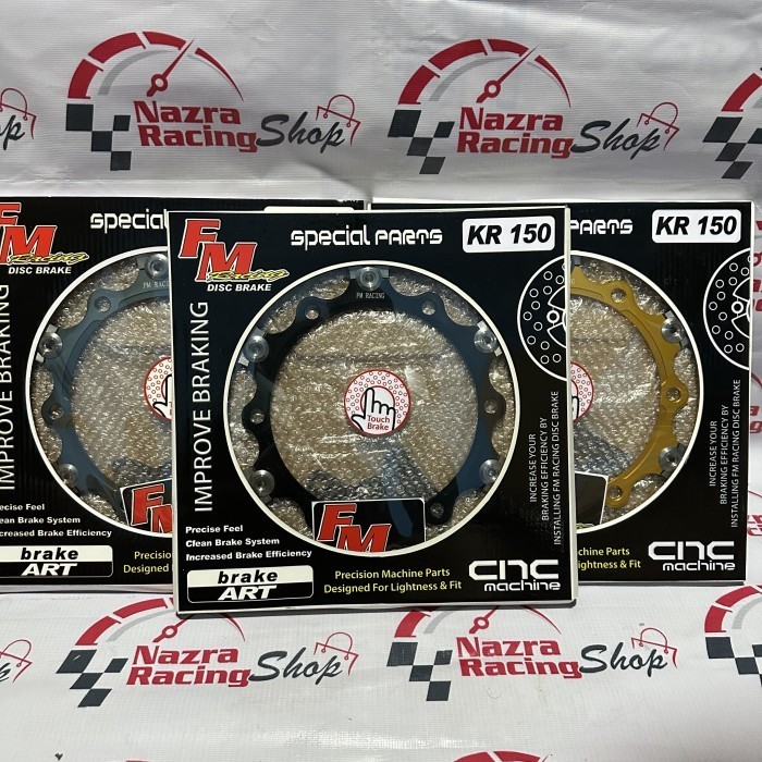 [Ori] Disk Depan Fm Racing Floating Ninja M Tromol Velg Daichi 300 Mm Berkualitas