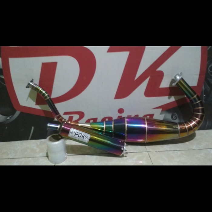 [Original] Knalpot Racing Ninja R Dan Rr Pdk Cobra Pelangi High Quality Terbatas