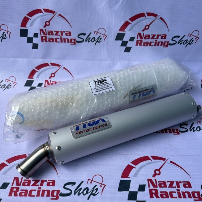[Original] Silencer Tyga Almunium Clasic Stainless New Original Knalpot Ninja Nsr Terbaru