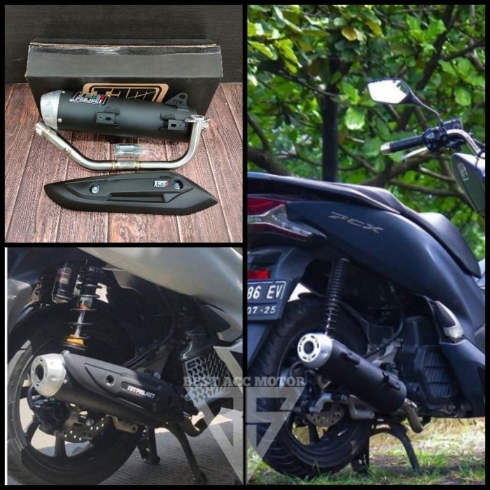 [Original] Knalpot Std Non Ss Pro Tzm Project Pcx 150 Lokal 2018 2019 2020 Ori Limited