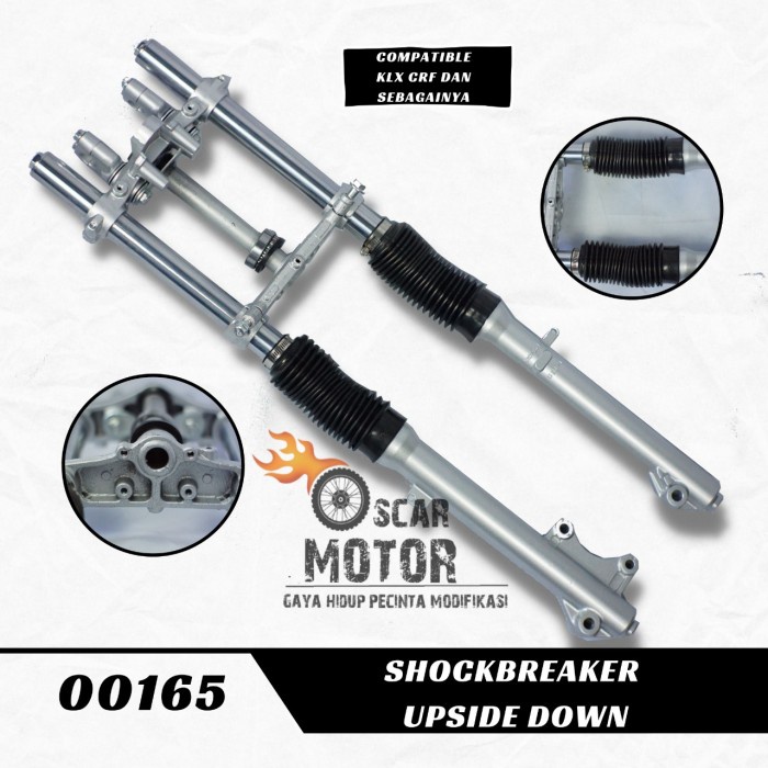 [Ori] Shockbreaker Usd Up Sidedown Depan Assy Trial Bf150 Klx150 Dtracker150 Terbaru