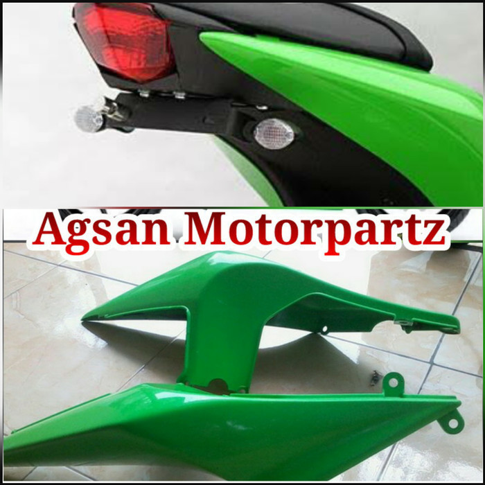 [Original] Body Belakang Ninja 250 R /Karbu Hijau Original Terbatas