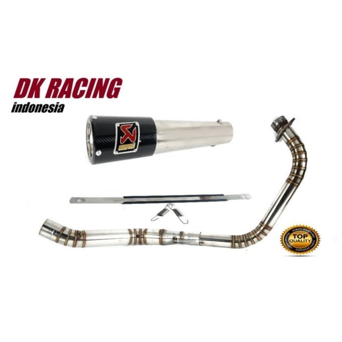 [Original] Knalpot Racing Yamaha R15 V3 150 Akrapovic Glass Carbon Fullcacing Diskon