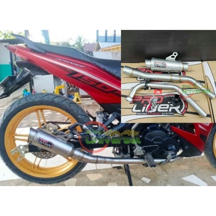 [Original] Knalpot Mx King 150 Knalpot Proliner Mx King 150 Knalpot Racing Limited