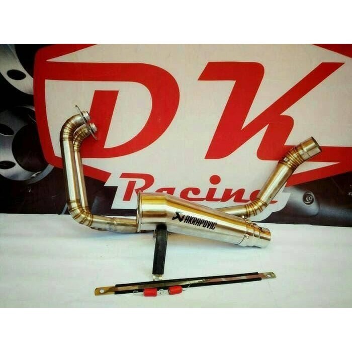 [Original] Exhaust Knalpot Racing Honda Cbr 250 Rr Akrapovic Megaphone Terbatas