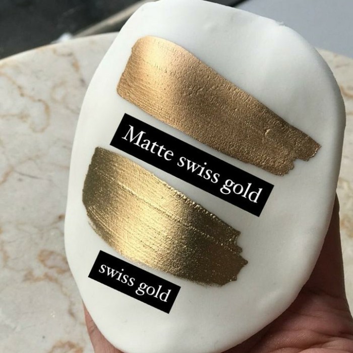 

[New Ori] Non Toxic Matte Swiss Gold Dust 100Gr Berkualitas