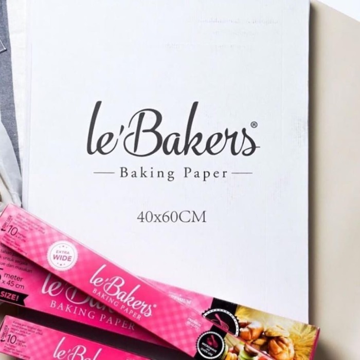 

[New Ori] Le Bakers Baking Paper 40X60 / 40 Cm X 60 Cm /Kertas Roti Lebakers Terbaru