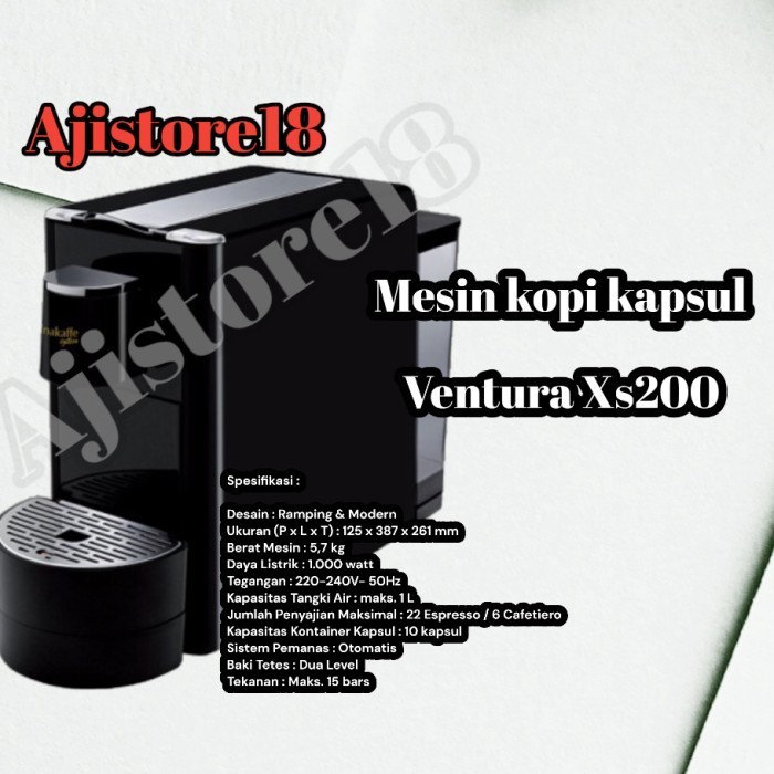 [New Ori] Mesin Kopi Ventura Xs200 Unnacafe Excelso Terbaru
