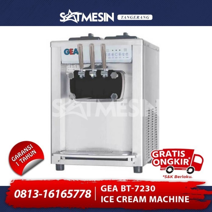 [New Ori] Jual Murah Mesin Bt-7230 Soft Ice Cream / Mesin Pembuat Soft Ice Cream Diskon
