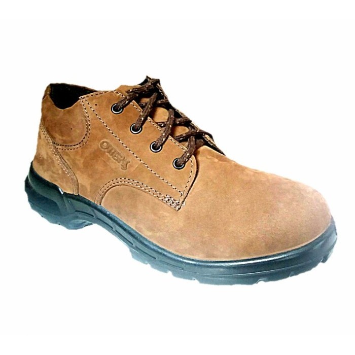 [New] Otter Safety Shoes Brown Shoes Suede Limited