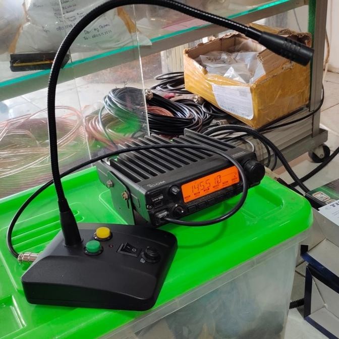 DESK MIC RADIO RIG ICOM IC-2300 IC-2730 IC-2200 EKSTRAMIC ADONIS